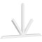 Ekena Millwork Saratoga Architectural Grade PVC Gable Bracket, 96"W x 56"H x 4"D x 4"F, 14/12 Pitch GBP096X56X0404SAR00 - alternate 1